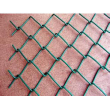 Galvanized Chain Link Fence (diamond wire mesh) , PVC Coated Chain Link Fence